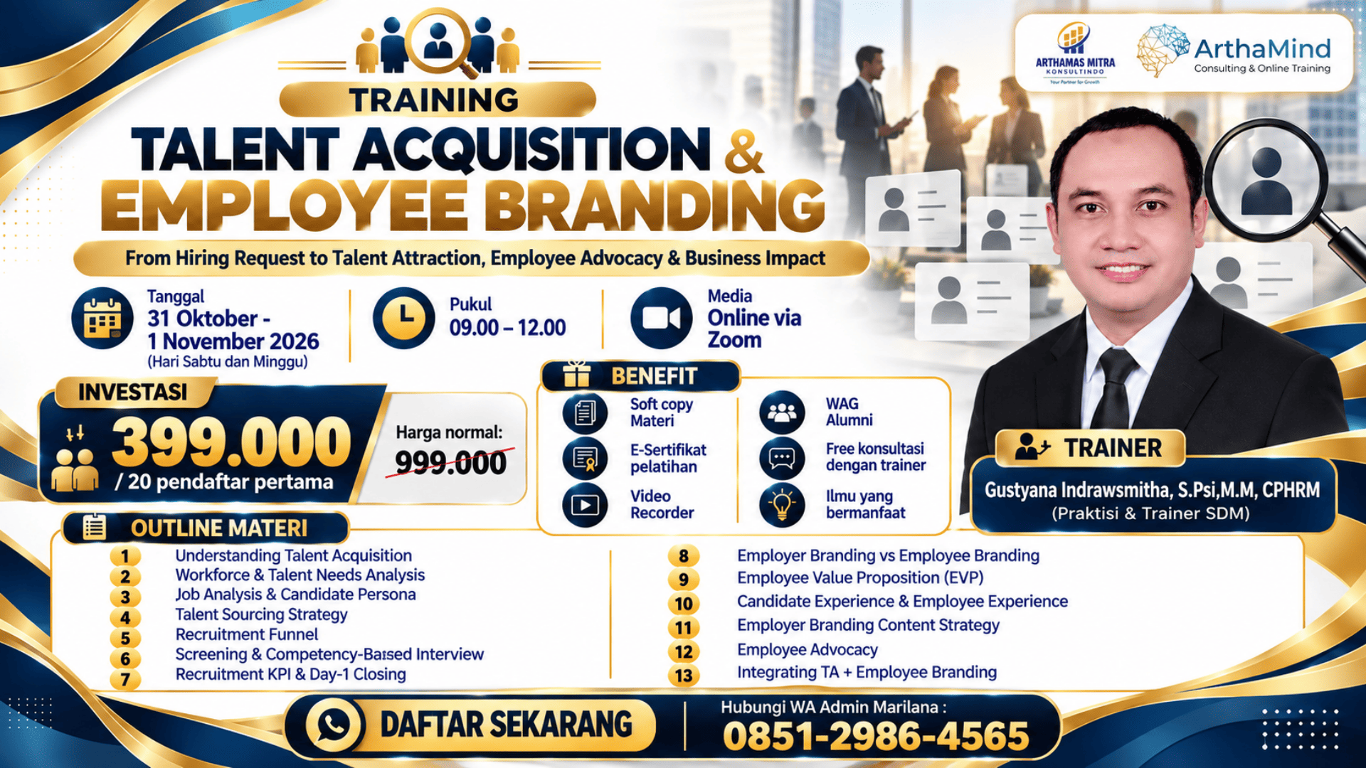 HR-01-TRAINING TALENT ACQUISTION & EMPLOYEE BRANDING